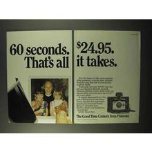 1972 Polaroid Square Shooter 2 Land Camera Ad