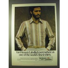 1979 Van Heusen Textures Shirts Ad - World's Finest