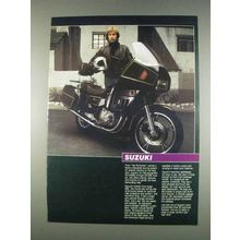1982 Suzuki Motorcycles and Accessories Ad