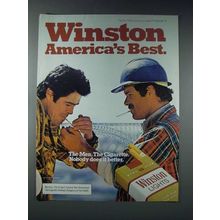 1982 Winston Lights Cigarette Ad - America's Best