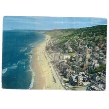 HOULGATE, FRANCE used vintage postcard 1970 postmark =