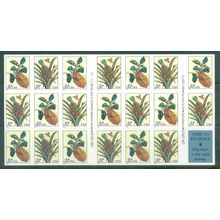 3126-3127a 32c Botanicals Very Fine MNH Pane/20 P# S22222 L00170 (2)
