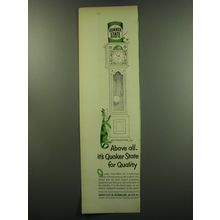 1949 Quaker State Motor Oil Advertisement