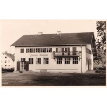 Altusried Germany Restaurant Real Photo Postcard