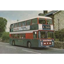 Shanklin No 8 Bus at Roadside Inn Nettlestone Isle Of Wight Postcard
