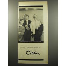 1955 Catalina Sweater Ad - Your confidence gets that lovely lift