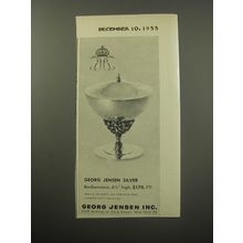 1955 Georg Jensen Bonbonniere Advertisement