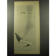 1955 I. Miller Shoes by Perugia Ad - Obviously, I. Miller is a ladies' man