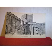 TOUR DES BOURGUIGNONS, AIGUES-MORTES, GARD unused antique postcard =