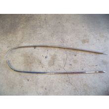 1968 CHRYSLER 300 2D FAST TOP VINYL TOP TRIM OEM 2 PCS