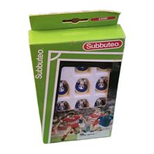 Subbuteo lw team NUMBER 686 LEEDS UNITED COMPLETE SET IN CORRECT LABEL BOX