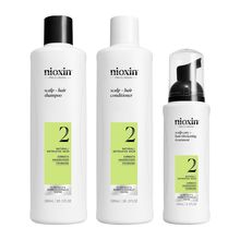 Nioxin Scalp + Hair Thickening System Kits | for Natural, Colored, & Damaged Hai