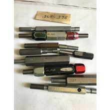 LOT MIXED GO NO GO PLUG GAGES .3755,.3765,.3743,.3748,.370,.375,.3745,  .3735,ES