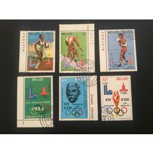 ICOLLECTZONE Belize 555-560 VF used Olympics