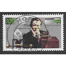 GER 1995 100pf '100TH ANN OF RADIO' FINE USED (EBID60-510)
