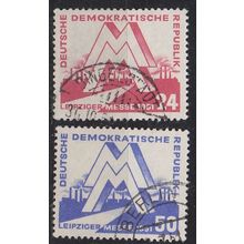 GERMANY DDR [1951] MiNr 0282-83 ( OO/used ) [02]