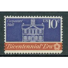 1543 10c Carpenters Hall Fine MNH MA0574