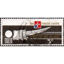 Malta 1974. 3c Value. Air Malta. Fine Used