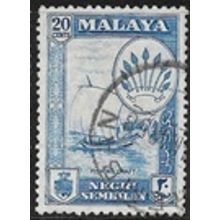 NEGRI SEMBILAN 1957/1963 SG 75 - fine used (o)