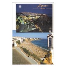 ALGARVE used postcard /