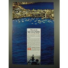1967 Canada's Atlantic Provinces Ad - They Go Out Every Morning