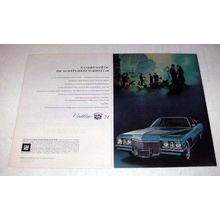 1972 Cadillac Fleetwood Sixty Special Brougham Car Ad!