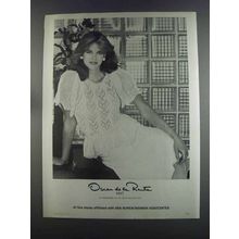 1982 Oscar de la Renta Fashion Ad