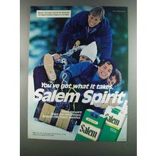 1982 Salem Cigarettes Ad