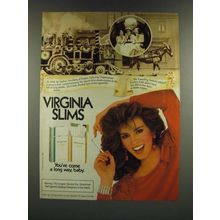 1986 Virginia Slims Cigarettes Ad - Ladies' Auxillary of Fenton Falls Fire