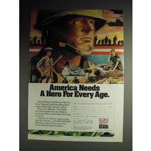 1991 U.S. Army National Guard Ad - Hero for Every Age