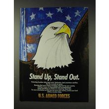 1991 U.S. Armed Forces Ad - Stand Up, Stand Out
