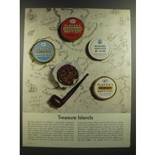 1964 Player's Navy Cut Tobacco Ad - Treasure Islands