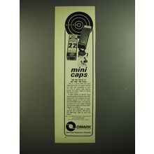 1972 Omark Mini-Caps Ad