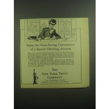 1945 The New York Trust Company Ad - Enjoy the time-saving convenience