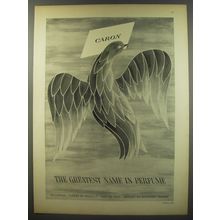 1956 Caron Perfume Advertisement