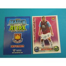 Valon Behrami - West Ham United - Match Attax 2008/09 Football Card