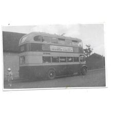 Benfleet And District Bus, Essex, RP Postcard.