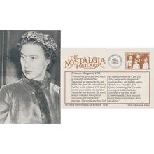 Postcard Princess Margaret in 1955 Royal Family - Nostalgia