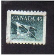 1989 canada flag 45c f/u sg1364