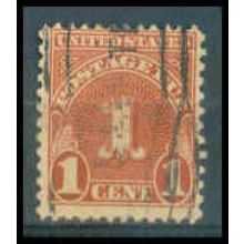 Used J80 1c Postage Due Average Plus WA1275