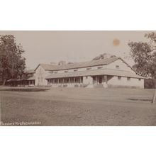 Pachmarchi Barrick Barracks Military Indian Real Photo Old Postcard