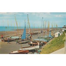 Hunstanton Sailing Club Marine Norfolk St Johns Ambulance Beach Hut Postcard