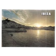 PUESTA DE SOL, IBIZA, SPAIN used postcard 1992 #