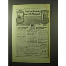 1914 Postal Life Insurance Ad - Interstate Insurance