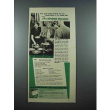 1940 Wesson Oil Ad - Mrs. Hendrik Van Loon