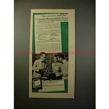 1940 Wesson Oil Ad w/ James Montgomery Flagg, Salad Bar