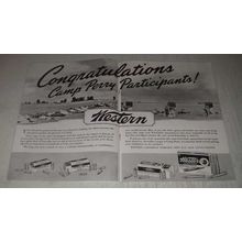 1940 Western Ammunition Ad - Congratulations Camp Perry Participants!