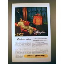 1946 General Electric Musaphonic Radio-Phonograph Ad - Enchanted