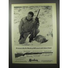 1968 Mossberg 800V Rifle Ad - Robert Stack