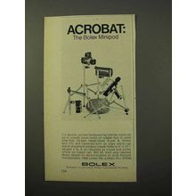 1969 Bolex Minipod Ad - Acrobat